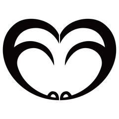 家紋です。団扇錨といいます。