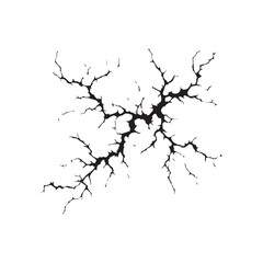 black crack texture distressed cracked surface grunge wall cracked pattern. 