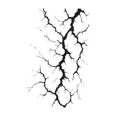 black crack texture distressed cracked surface grunge wall cracked pattern. 