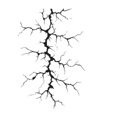 black crack texture distressed cracked surface grunge wall cracked pattern. 