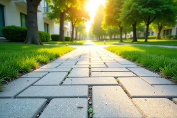 Fototapeta premium alley in the park