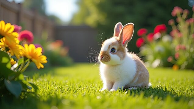 rabbit in the grass