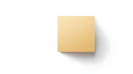 Beige sticky note