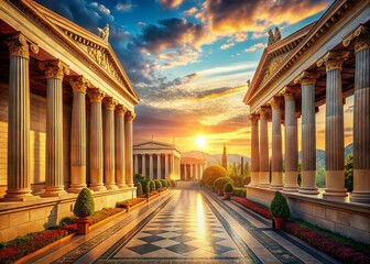 Panoramic View of Ancient Greek Philosophy:  Aristotle's Legacy in Generative AI
