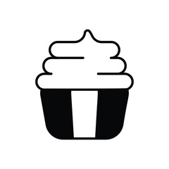 Cupcake Vector icon