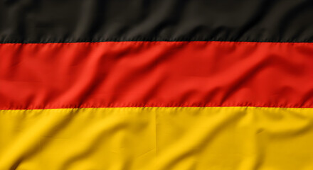 Naklejka premium High-Resolution Image of the German Flag: Black, Red, and Gold Stripes