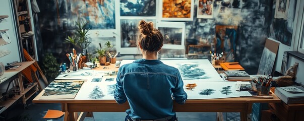 Explore the art of creating a vision board filled with inspiring images, reflecting personal goals and dreams.