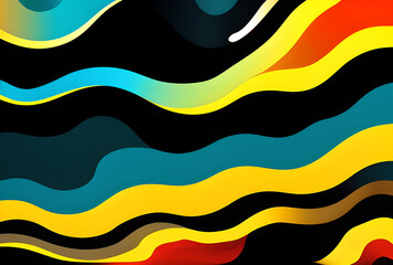 New Rainbow Bright gradient background with mixed colors with tile transition, threads top, in good quality, generative ai	