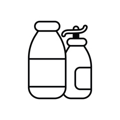 Milk Syrup Vector icon