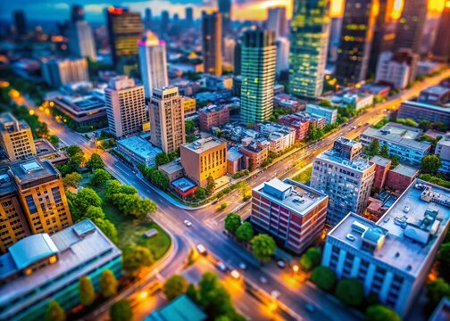 Tilt-Shift Miniature Cityscape: Calculating Cost of Equity
