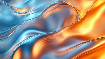 Abstract blending of colors