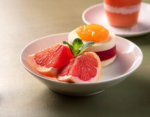 dolce e pompelmo per sana colazione
