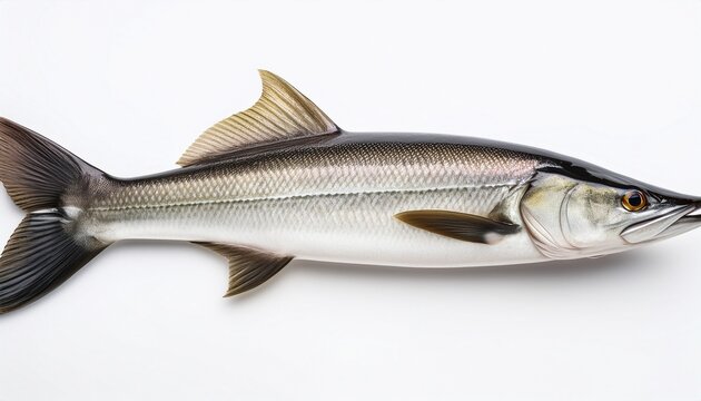 snook fish isolated on white background