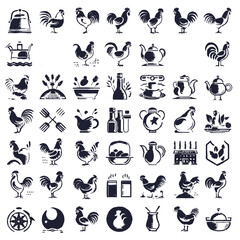 Fototapeta premium Rooster or cock 