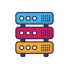 Server Vector icon