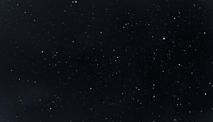 Fototapeta premium Deep black watercolor wash, subtly textured with fine white speckles, evokes night sky or snowfall, calm, dramatic