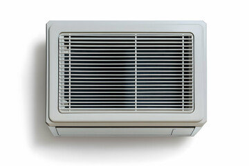 Modern Central Vent with Clean Aesthetic on Pure White Backdrop