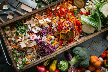 Fototapeta premium Zero Waste Kitchens