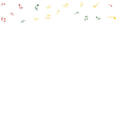 Music Symbol Reggae Header Abstract