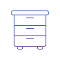 Cabinet Vector icon