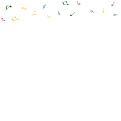 Music Symbol Reggae Header Abstract