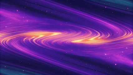 Obraz premium Radiant Purple Nebula Waves Background 