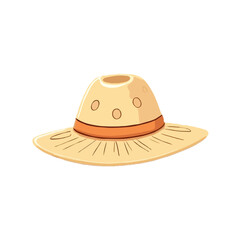 3D Cartoon Strawhat Illustration