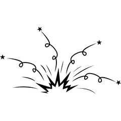 Comic Explosion Effect