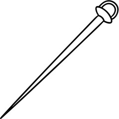 Minimal Needle Vector on White