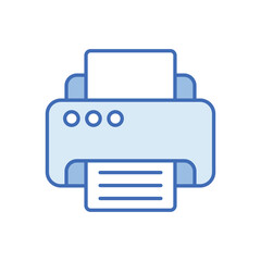 Printer Vector icon