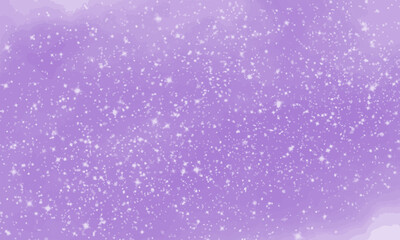 美しいラベンダー色の星空背景　ベクター