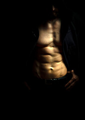 Fototapeta premium muscular young man