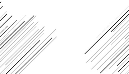 Black and white geometric pattern. Seamless abstract background. Vector stripe, lines. Horizontal angle speed line pattern. 