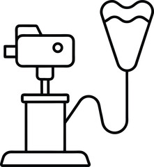 set of medical equipment