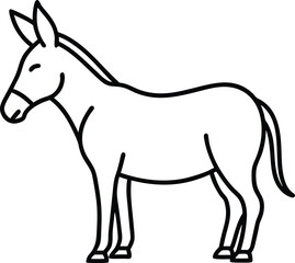 donkey cartoon illustration