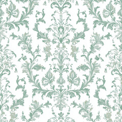 Delicate floral designs, seamless pattern