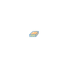 chip board icon doodle illustration