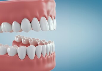 Fototapeta premium Understanding dental implants procedure cost benefits and maintenance for healthy teeth and gums care