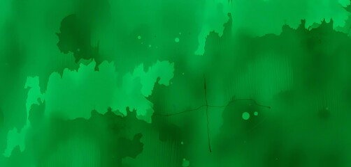 Obraz premium Deep emerald watercolor wash, swirling textures, rich dark green abstract backdrop, style, moody