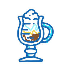 vennese coffee icon doodle illustration