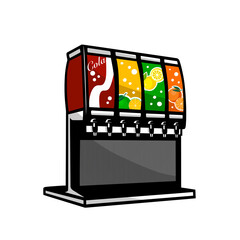 Fast Food Soda Dispenser Machine