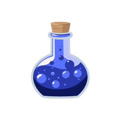 Mysterious Blue Potion