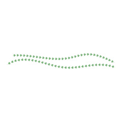 Love Lines Decoration Shape