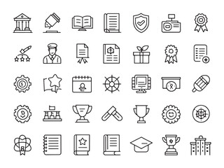 Learning Achievem Icon Guides Students Towards Excellence.eps