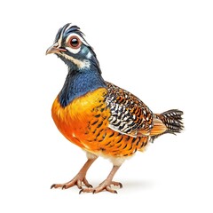 Colorful Mountain Quail
