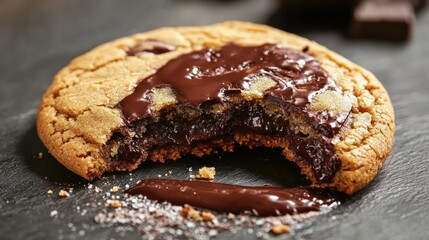 A Delicious Chocolate Lava Cookie: Indulge in the Richness