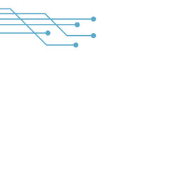 Lines Technology Shape Decoration