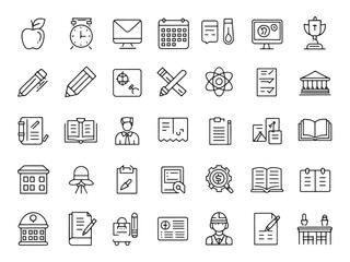 Lesson Plan Icon for Effective Teaching Strategies.eps