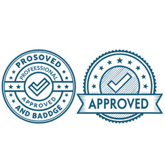 approved logo,Label Stamp Logo,and badge label,vector template