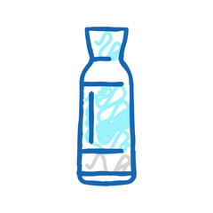 carafe glass icon doodle illustration